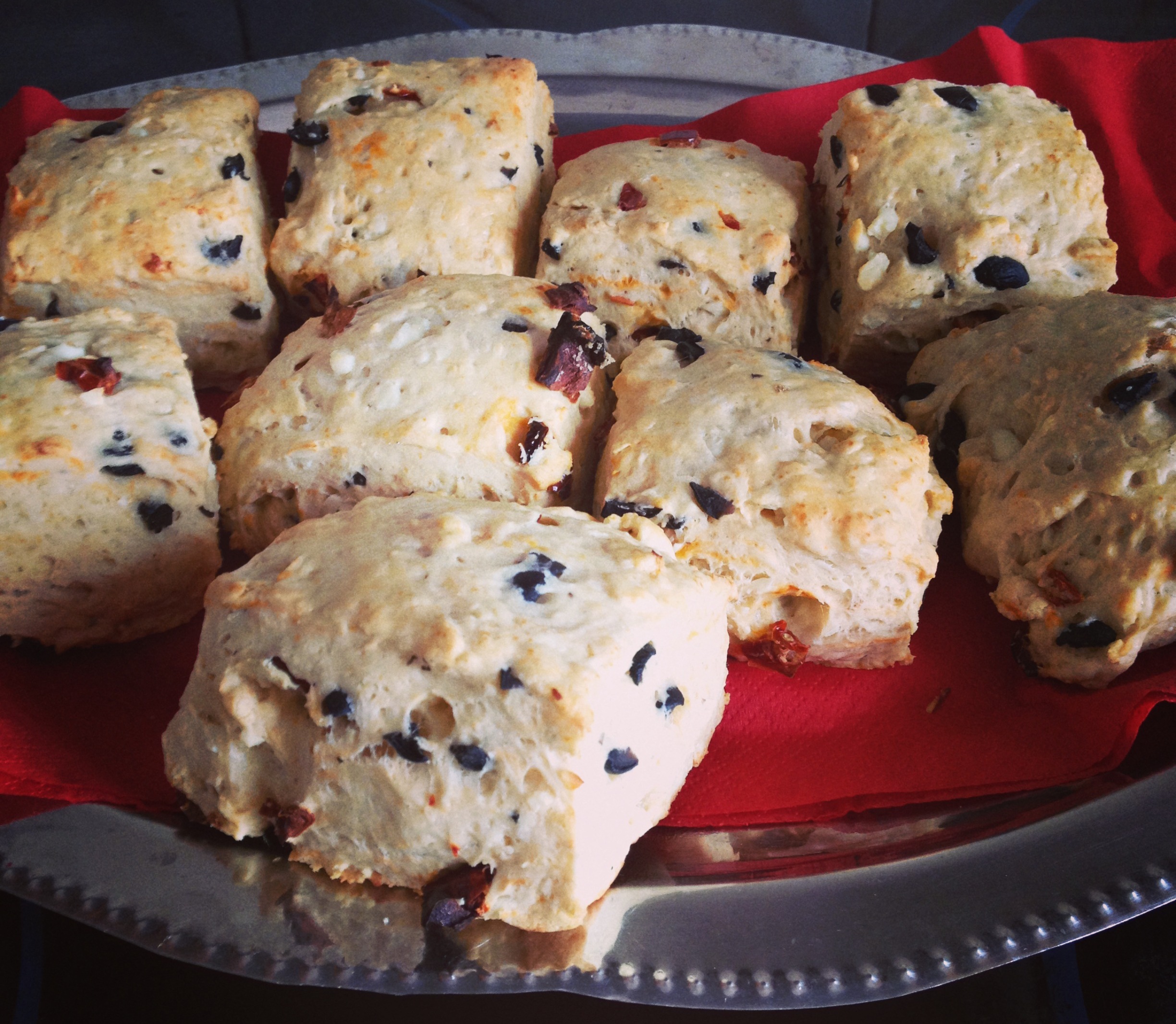 Feta & olive scones