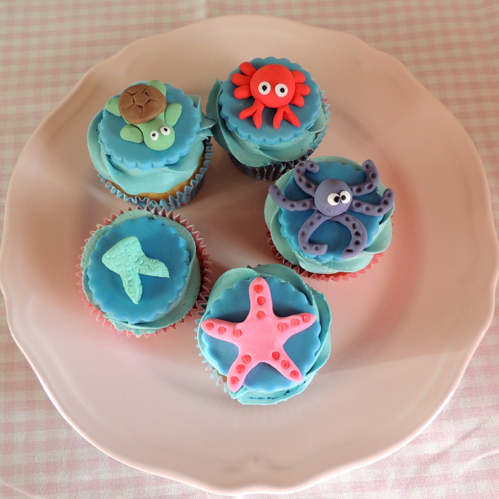 Little Mermaid Cupcakes 2