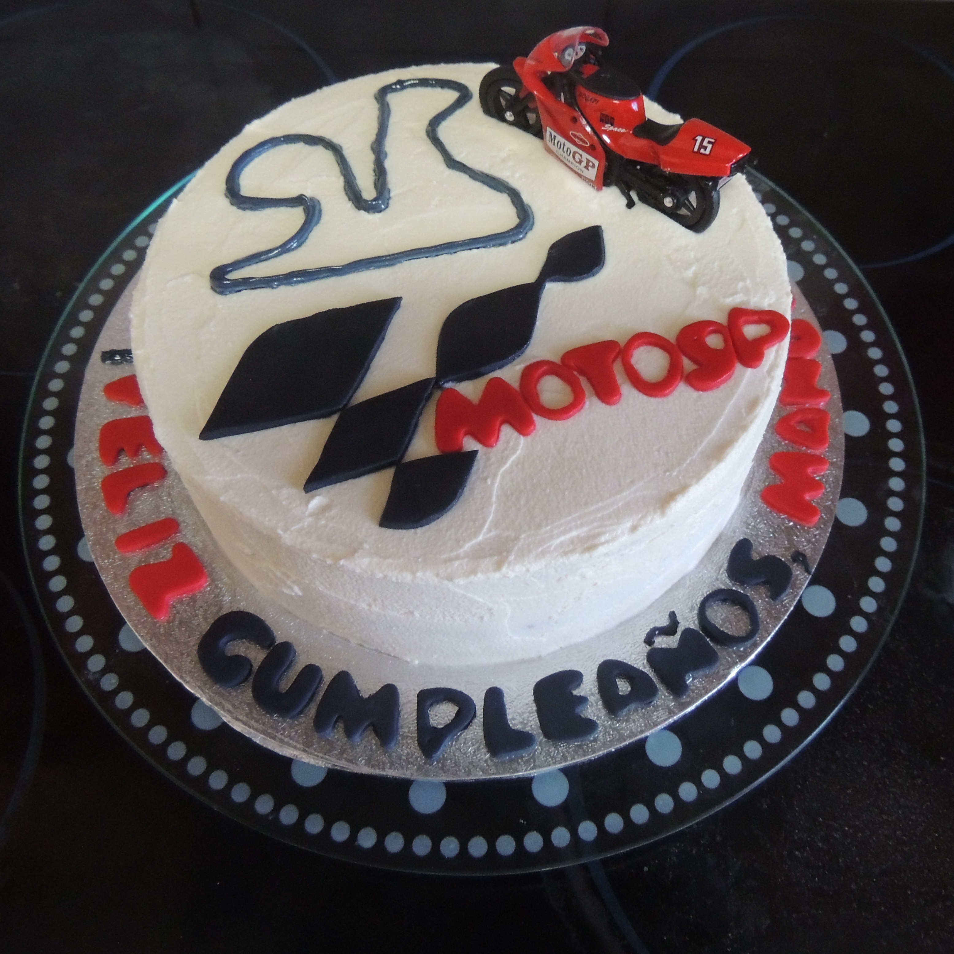 Motogp Birthday Cake Cake Recipe